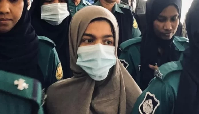 ফারদিনের বান্ধবী বুশরা ৫ দিনের রিমান্ডে