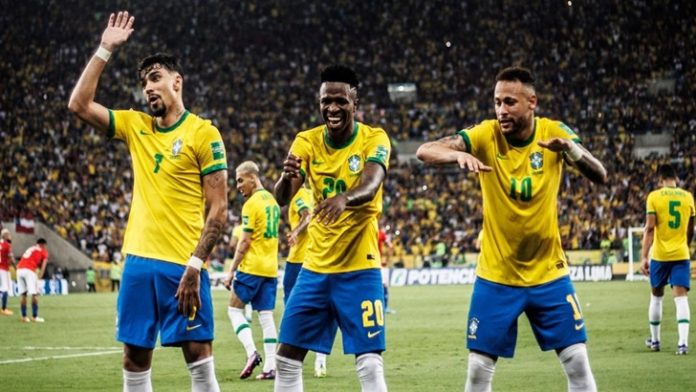 প্রথম ১০ গোলের জন্য নাচ তৈরি করেছেন ব্রাজিল