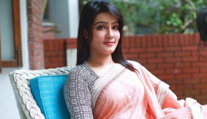 mahi-750x430.jpg মাহি যুক্ত হয়েছেন রাজনীতিতে