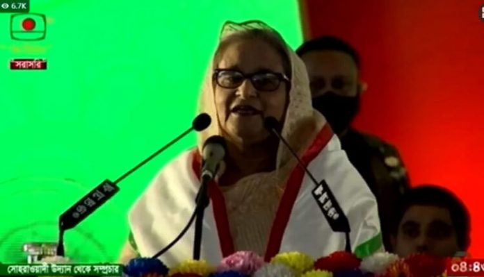 আপনারা গ্রামে যান, উৎপাদন করেন: শেখ হাসিনা
