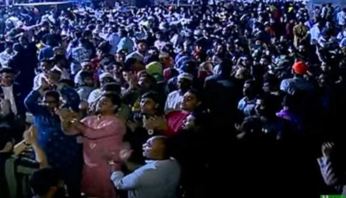 সিলেটে লোকে লোকারণ্য বিএনপির গণসমাবেশস্থল