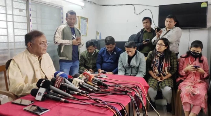 বিদেশিদের পদলেহন নীতি অবলম্বন করেছে বিএনপি: তথ্যমন্ত্রী