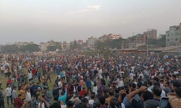 গণসমাবেশ থেকে বিএনপির ১০ দফা ঘোষণা