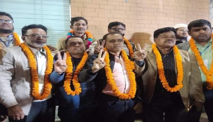 ফরিদপুরে প্রেসক্লাবের নির্বাচন অনুষ্ঠিত