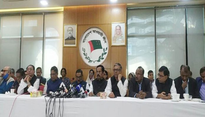 দেশে আওয়ামী লীগ একমাত্র গণতন্ত্র চর্চা করে