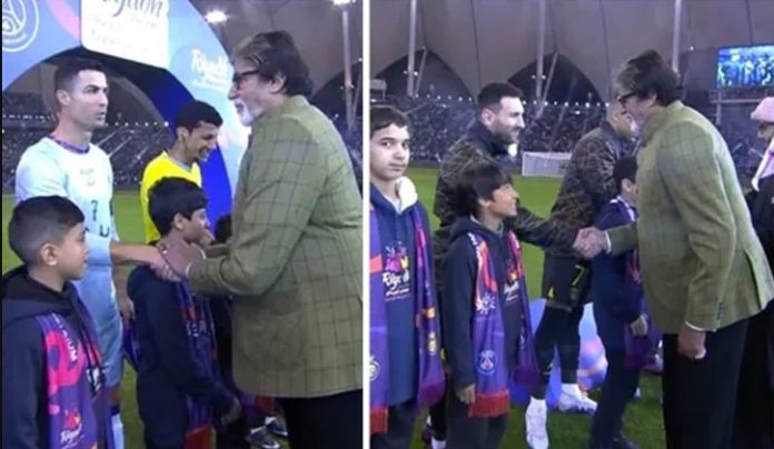 মেসি-নেইমার-রোনালদোর মুখোমুখি অমিতাভ বচ্চন