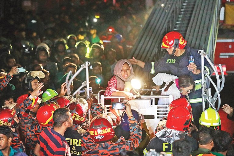 কাচ্চি ভাইয়ের আগুনে নিহতের সংখ্যা বেড়ে ৪৫ জন