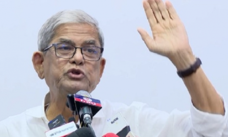 গণতন্ত্র ছাড়া অন্য কোনো কিছু চলবে না: মির্জা ফখরুল
