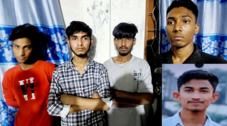 গাজীপুরের শ্রীপুরে মায়ের পরিকল্পনায় বাবার ওপর হামলা, কিশোর গ্যাংয়ের চার সদস্য আটক