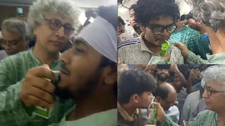 কুয়েট উপাচার্যের পদত্যাগে আন্দোলনের ইতি, ৫৮ ঘণ্টা পর শিক্ষার্থীদের আমরণ অনশন ভাঙল